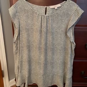 Loft cap sleeved blouse